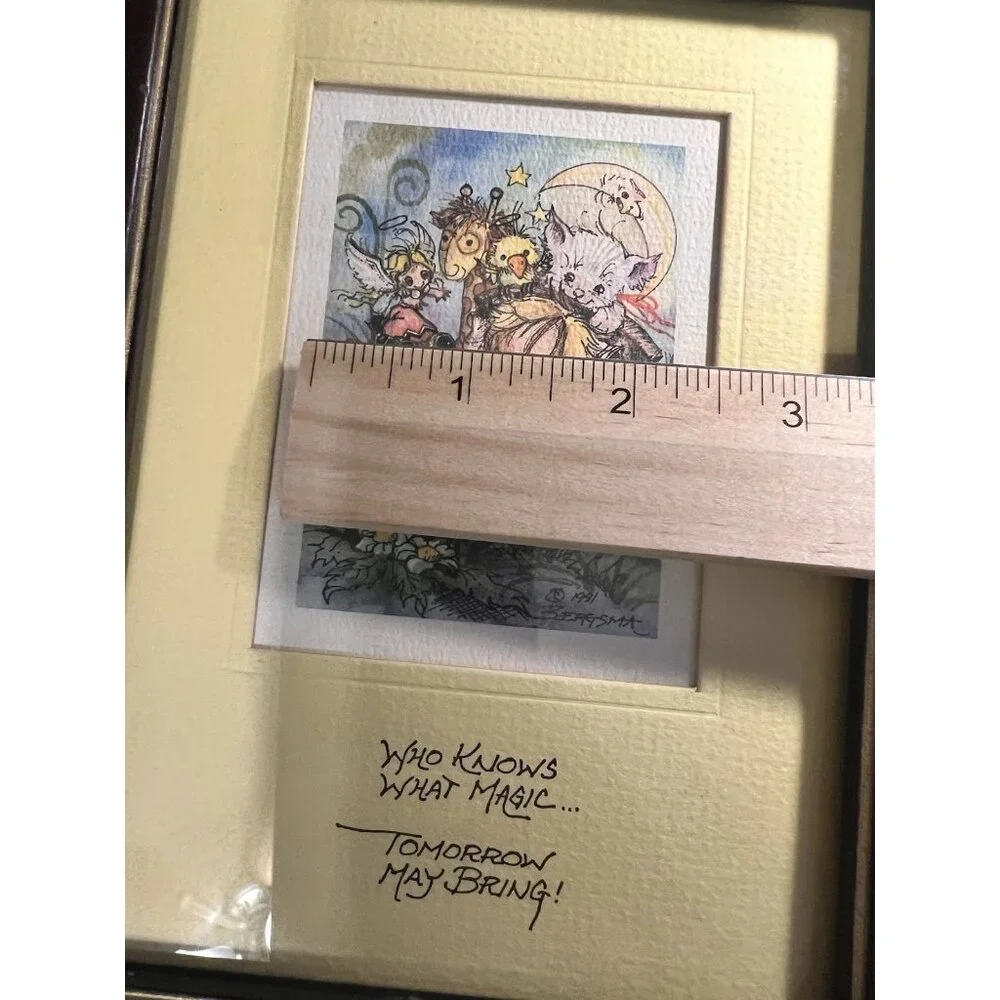 Jody Bergsma Vintage Lithographs Limited Edition 1981 1982 Lot of 2‎